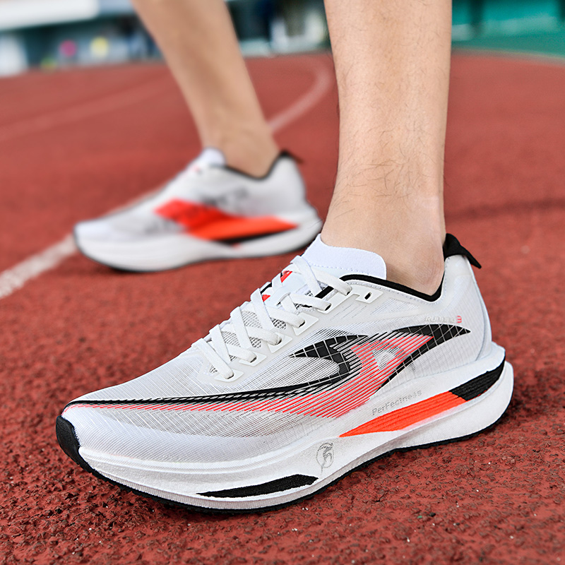 Carbon Plate Marathon Racing Shoes - ユニセックススポーツシューズ カーボンプレート ウォーキング ランニングスニーカー 衝撃吸収 マラソン