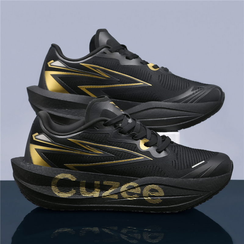 メンズ カーボンプレート ランニングシューズ 通気性 超軽量 - Carbon Plate Marathon Racing Shoes のレビューと価格