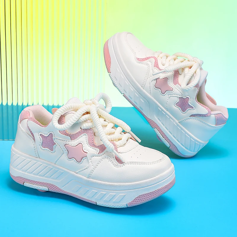 子供用ジュニアローラースケートシューズ、男の子と女の子向けの - Running Shoes のレビューと価格