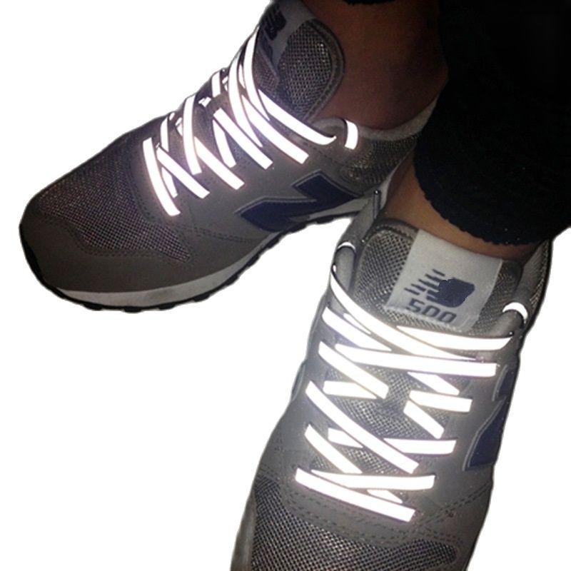 クリエイティブなスポーツシューズ,両面反射靴ひも,ファッショ - Reflective Night Running Shoes のレビューと価格